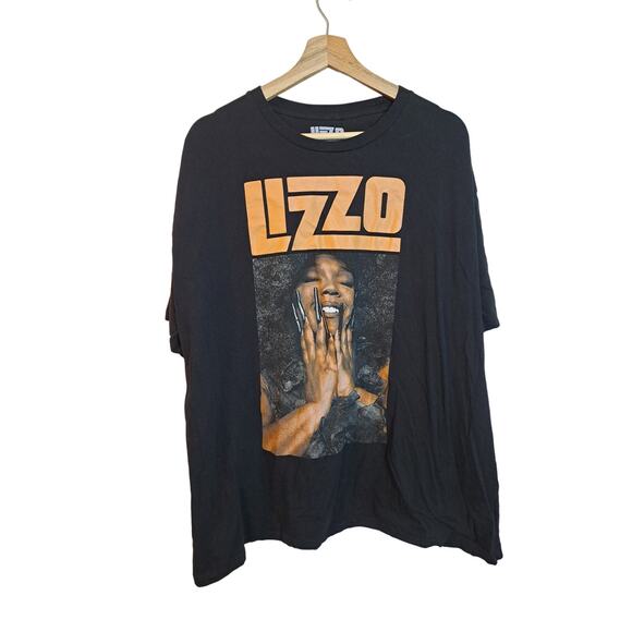 Lizzo T-Shirt Black Sz 2XL 100% Cotton Graphic Merch - Picture 1 of 4
